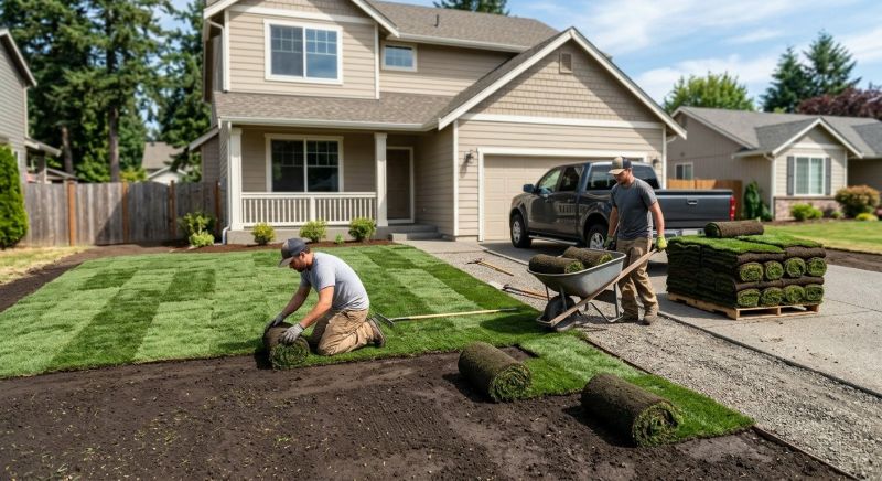 Bahia Sod Installation in Ventura County, CA