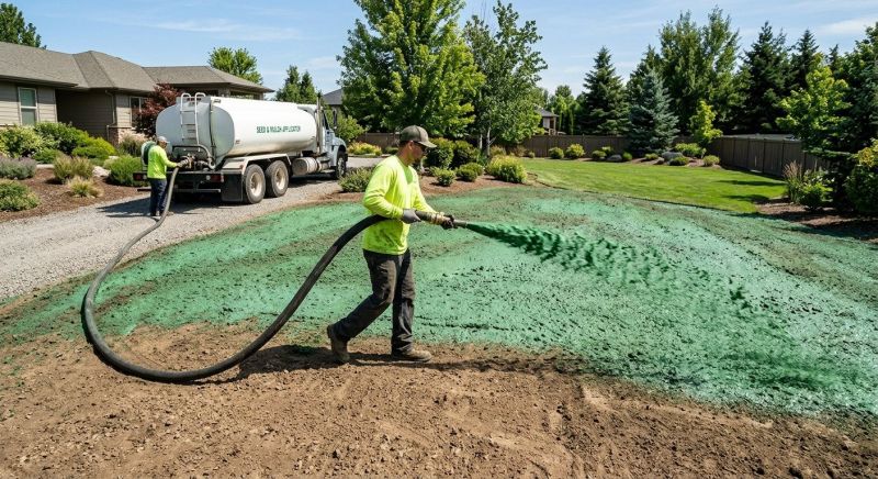 Yard Hydroseeding in Ventura County, CA